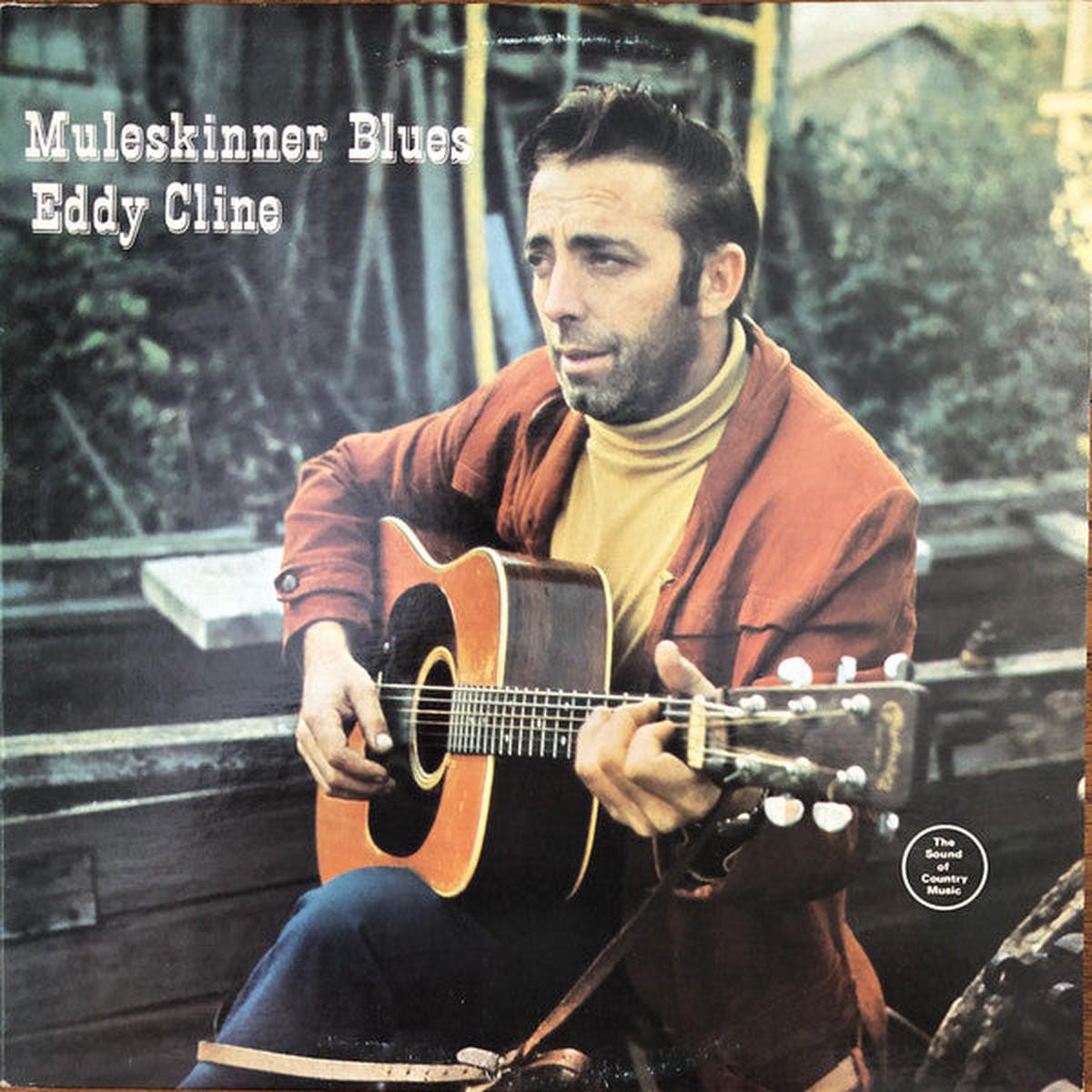 Eddy Cline Muleskinner Blues -1970 -Folk, World, & Country (Rare Vinyl)