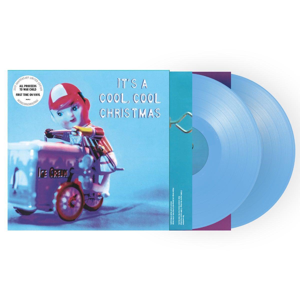 It8217s A Cool Cool Christmas Curacao Blue Vinyl LP