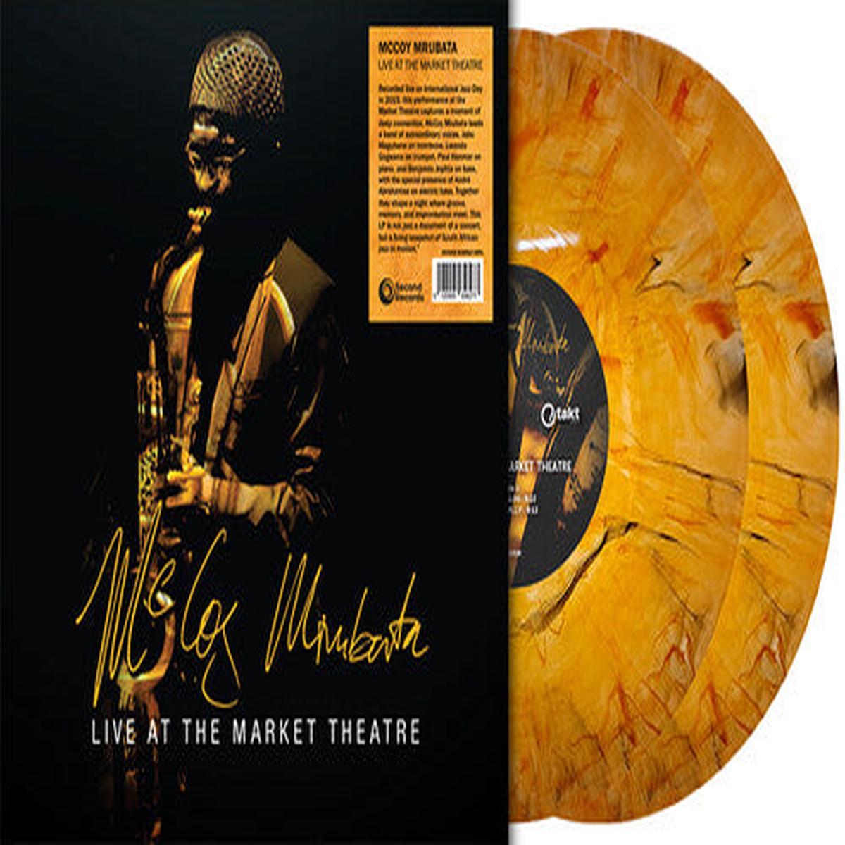 McCoy Mrubata: Live At The Market Theatre - Orange Marble Vinyl - VINYL LP