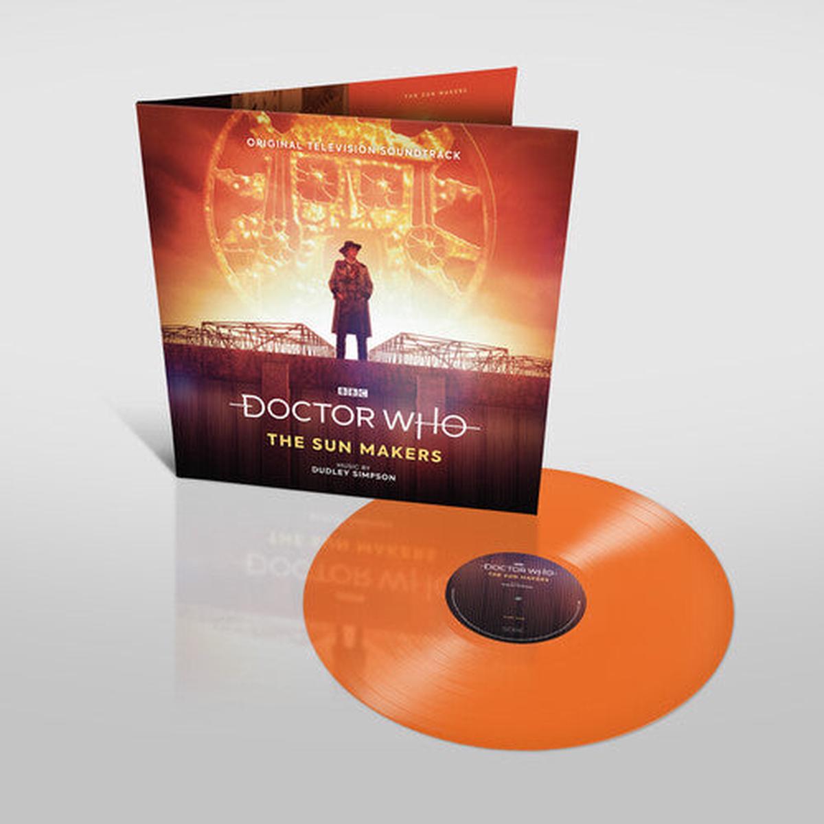 Dudley Simpson: Doctor Who: The Sun Makers (Original Soundtrack) Orange vinyl - VINYL LP