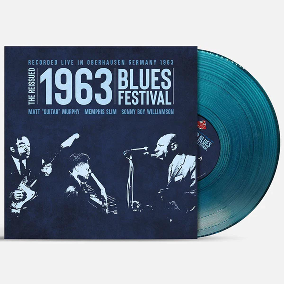 MEMPHIS SLIM SONNY BOY WILLIAMSON 038 MATT MURPHY 8211 The Reissued 1963 Blues Festival 8211 LP 8211 Transparent Blue Vinyl RSD 2024