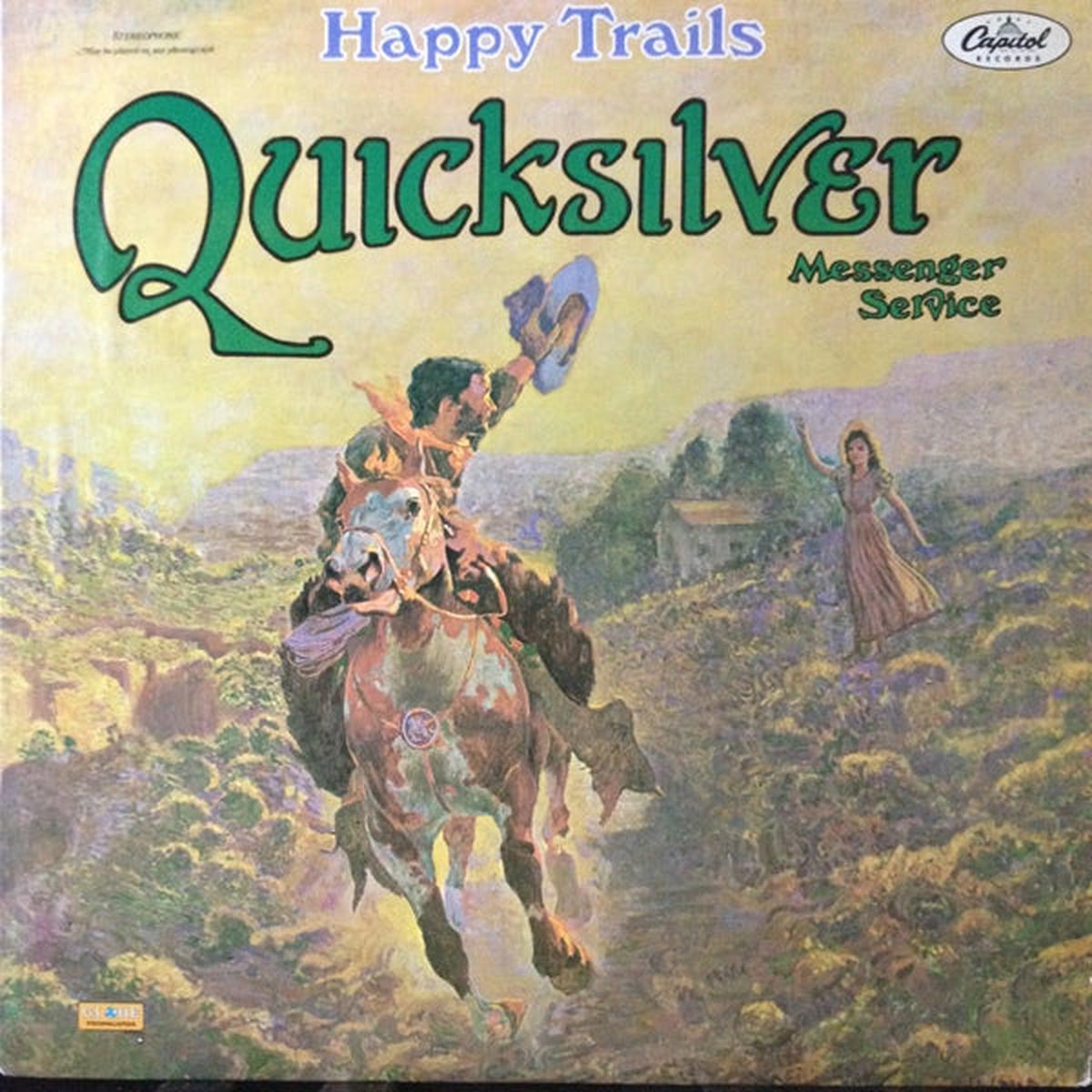 Quicksilver Messenger Service  Happy Trails 1969  Repress