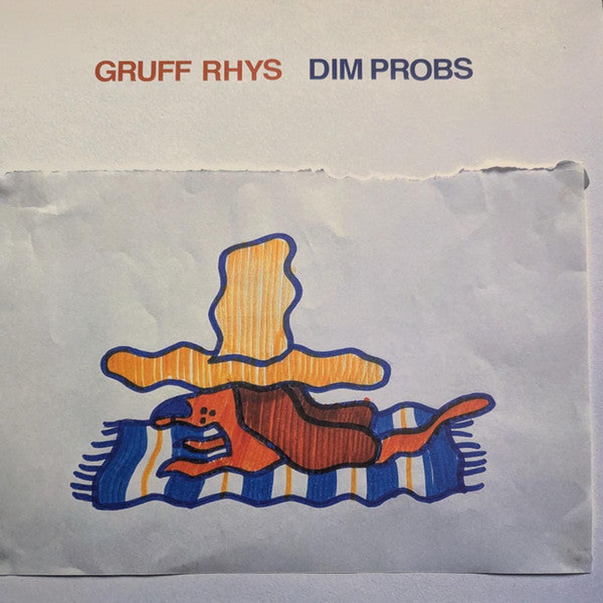RHYS, GRUFF - DIM PROBS : ORANGE VINYL - LP
