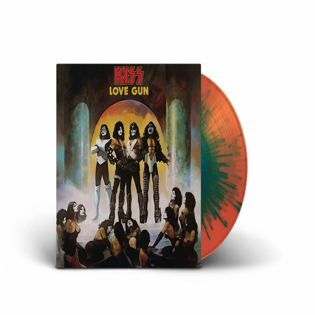 Love Gun Tangerine Aqua Splatter Vinyl LP NAD 2025