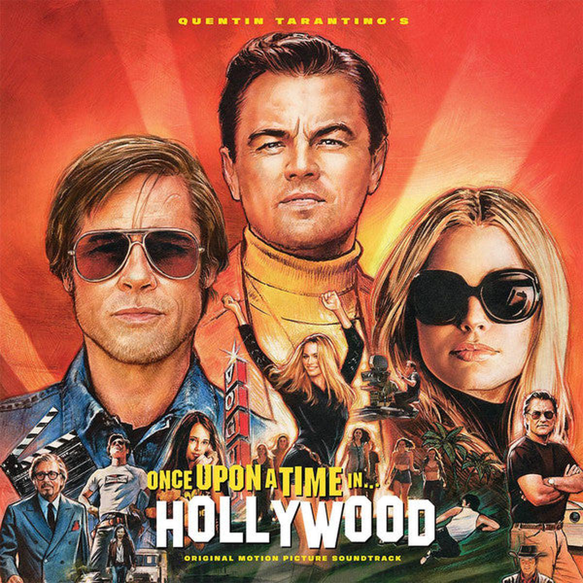 ONCE UPON A TIME IN HOLLYWOOD 8211 SOUNDTRACK ORANGE 2LP SET 8211 LP