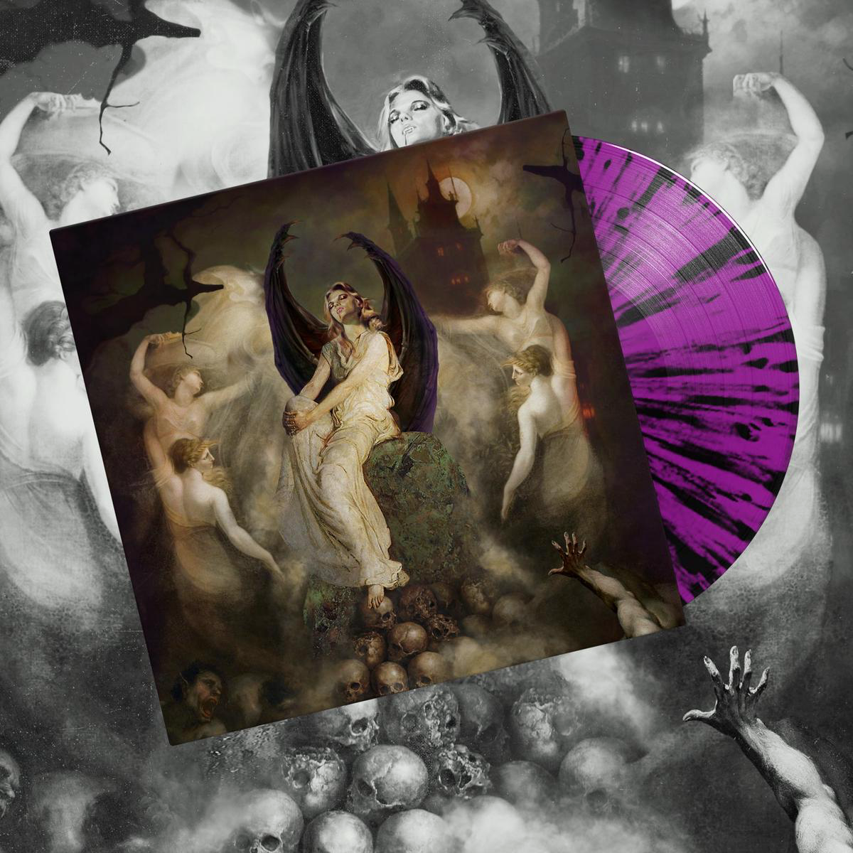 Sanguivore Limited Purple Black Splatter Vinyl LP