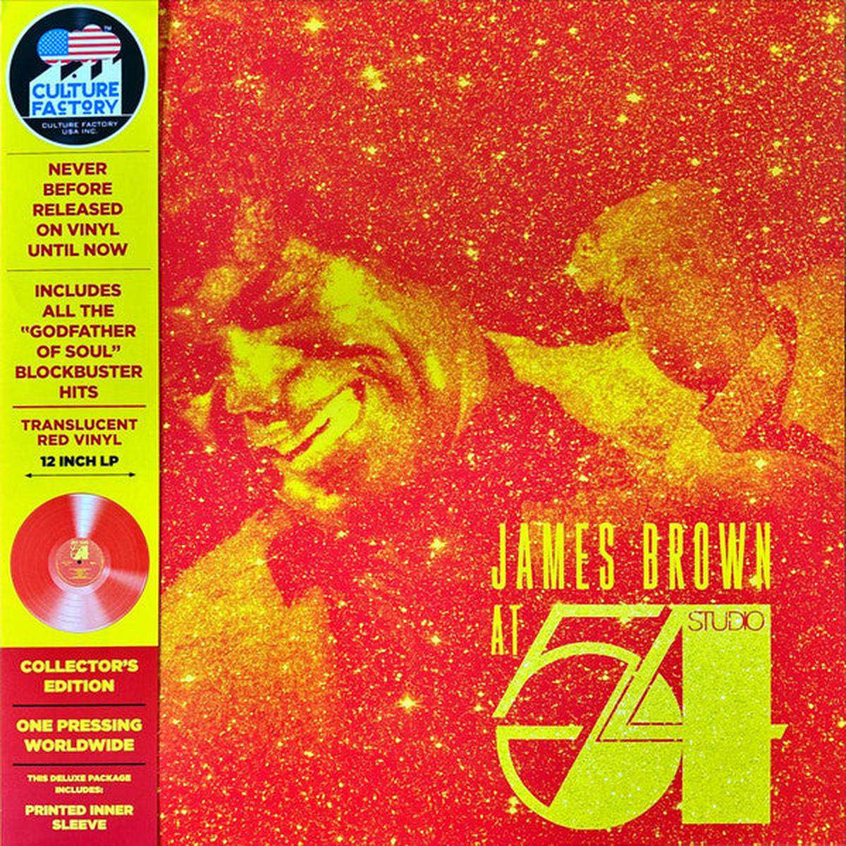 BROWN JAMES 8211 AT STUDIO 54 NEW YORK CITY RED VINYL 8211 LP