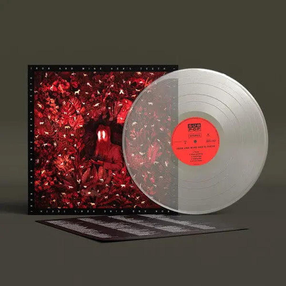 IRON 038 WINE 8211 HEN8217S TEETH WHITE VINYL 8211 LP