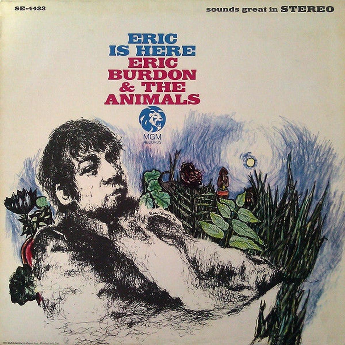 Eric Burdon & The Animals Eric Is Here 1967 Blues Rock / Pop Rock (vinyl lp)
