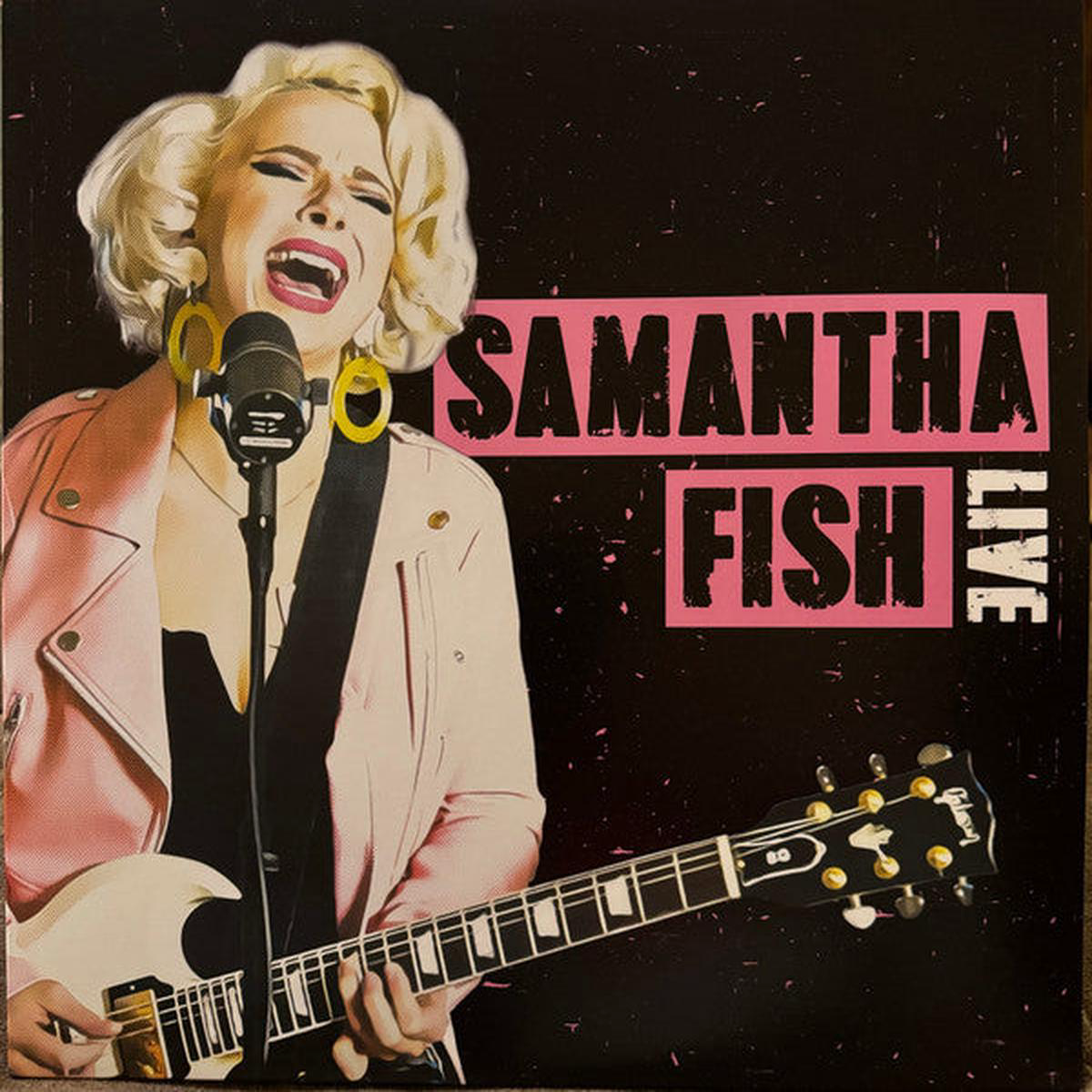 FISH SAMANTHA 8211 LIVE PINK 038 WHITE SPLATTER 8211 LP