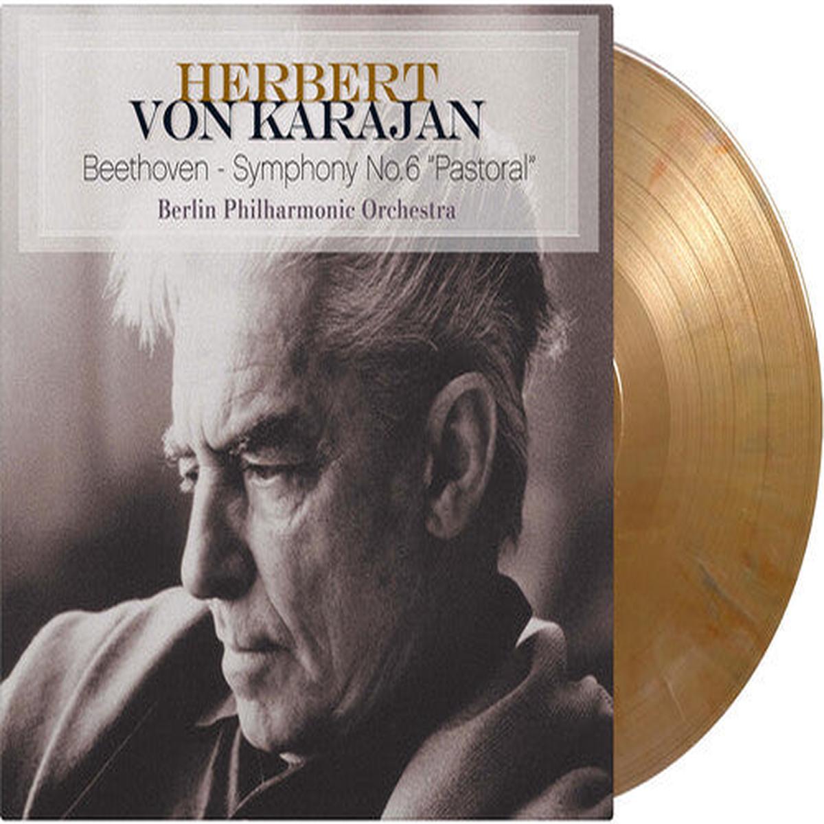 Beethoven / Karajan / Berlin Philharmonic: Beethoven: Symphony No.6 Pastoral - Ltd 180gm Transparent Red Vinyl - VINYL LP