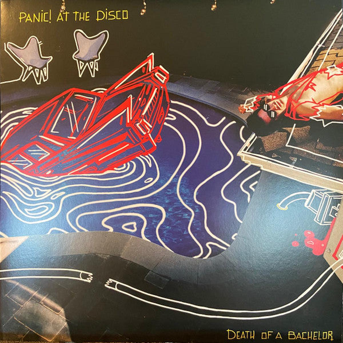 PANIC AT THE DISCO 8211 DEATH OF A BACHELOR SILVER VINYL 8211 LP