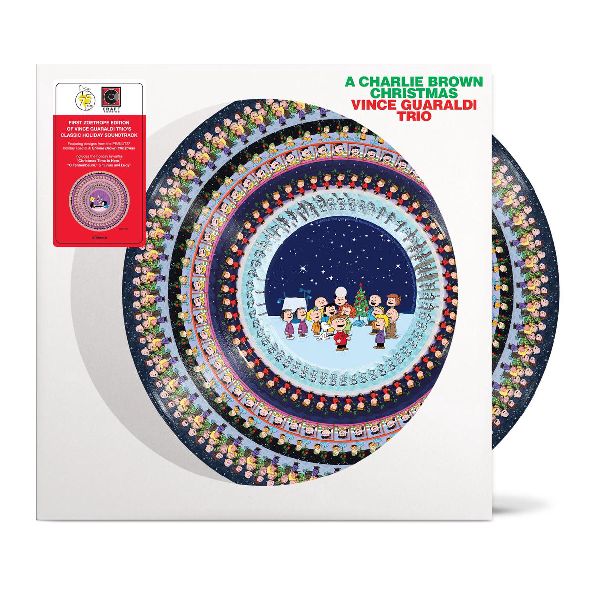 A Charlie Brown Christmas Zoetrope Vinyl LP