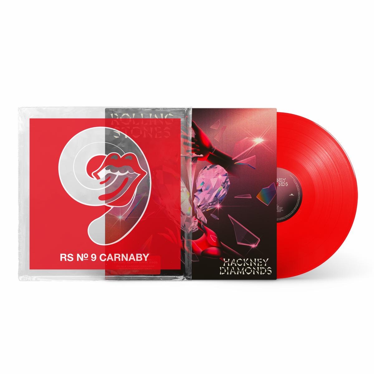 Hackney Diamonds: Limited 'RS No. 9 Carnaby' Edition Red Vinyl LP
