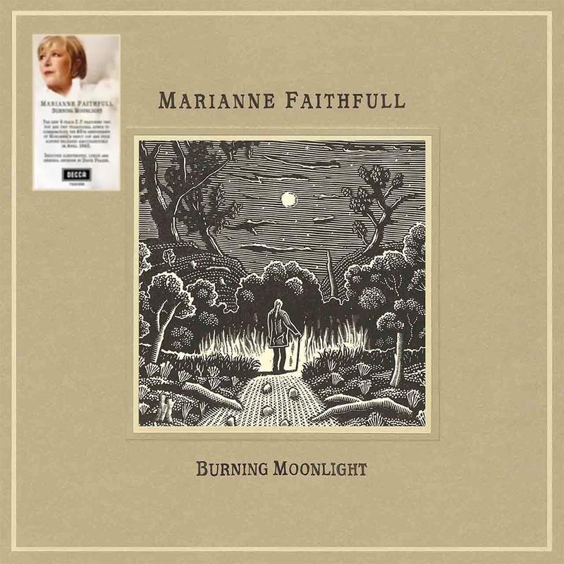MARIANNE FAITHFULL - Burning Moonlight - 12'' EP - Vinyl [Record Store Day 2025]
