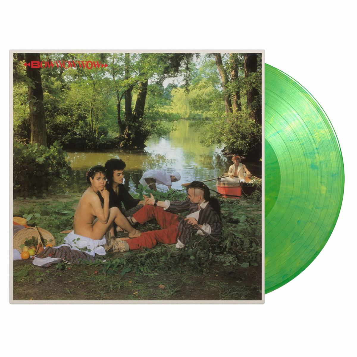 See Jungle See Jungle Limited Edition Green 038 Yellow Marbled Vinyl LP