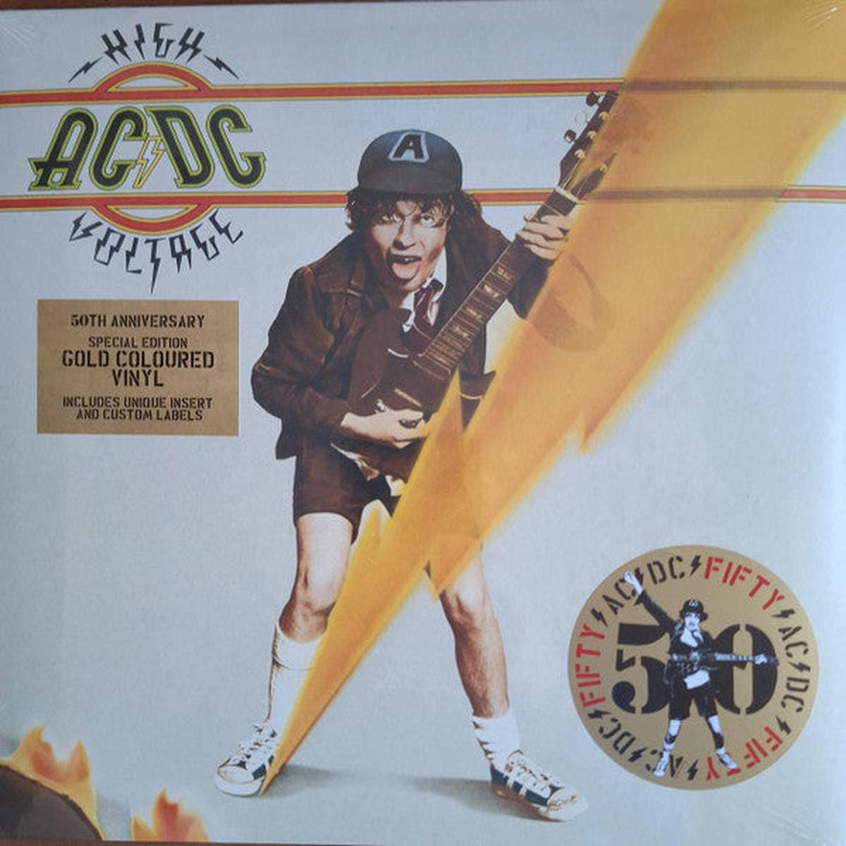 ACDC 8211 HIGH VOLTAGE GOLD VINYL (180-GRAM) 8211 LP
