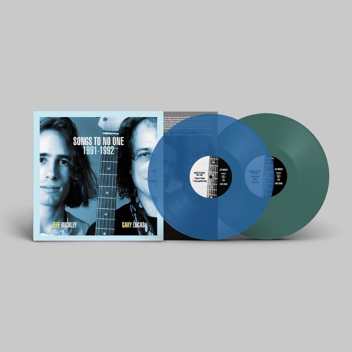 JEFF BUCKLEY & GARY LUCAS - Songs To No One - 2 LP - Mojo Green and Cruel Blue Vinyls [RSD 2024]