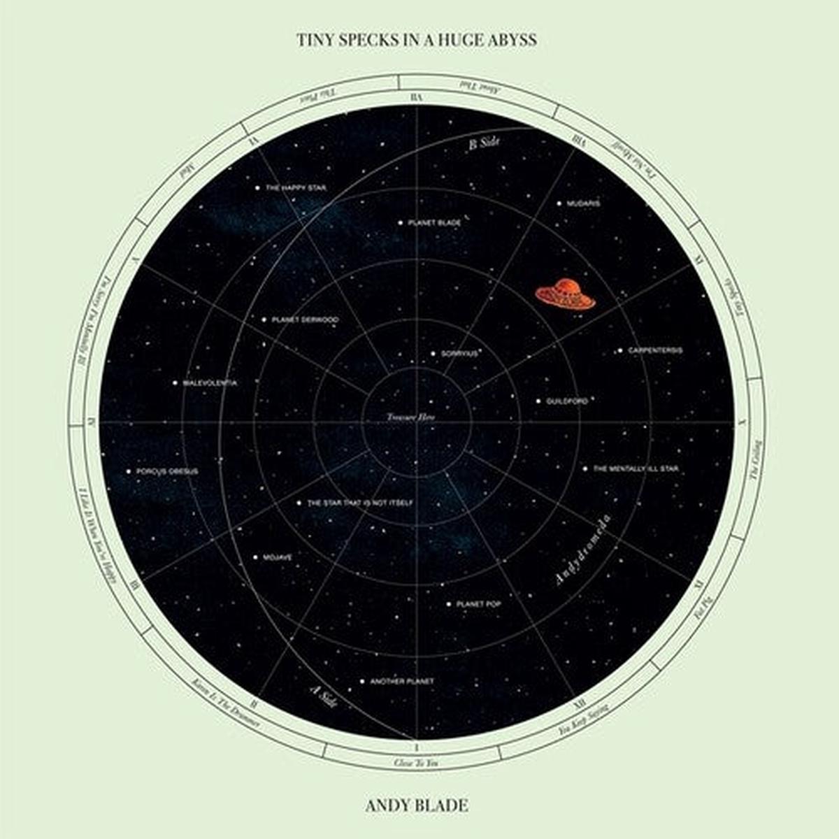 Andy Blade: Tiny Specks In A Huge Abyss - VINYL LP