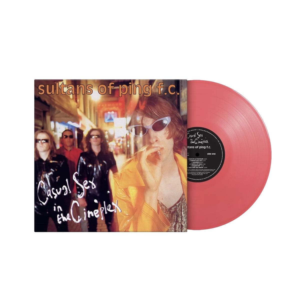Casual Sex In The Cineplex: Translucent Red, Black & White Marbled Vinyl LP