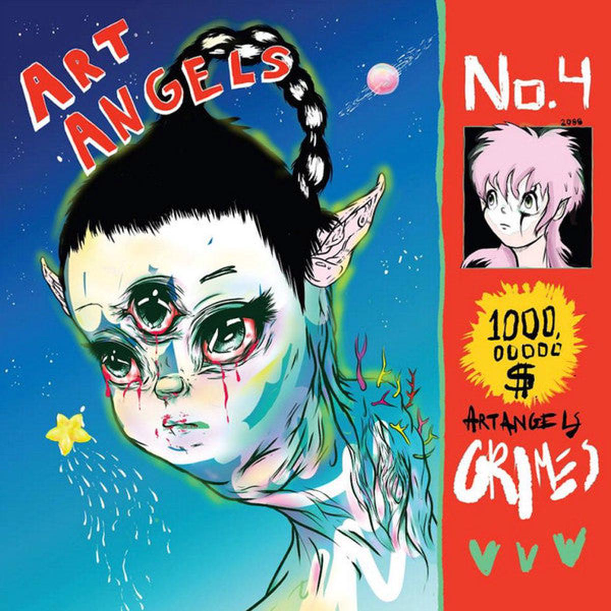 GRIMES 8211 ART ANGELS ART PRINTS 8211 LP