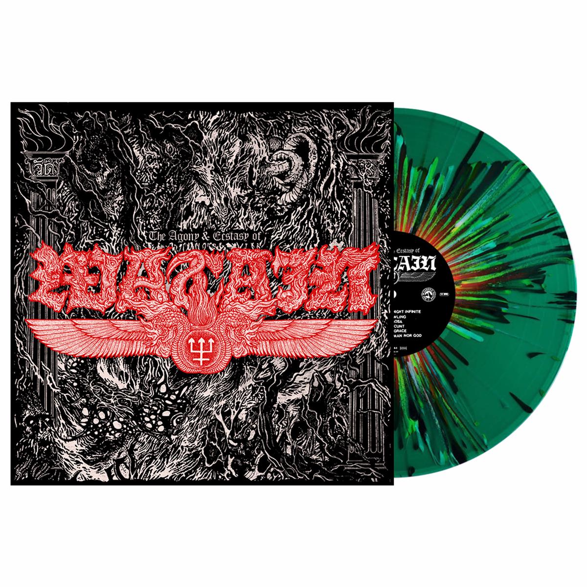 The Agony & Ecstasy of Watain: Limited Edition Gatefold Green with Rainbow Splatter Vinyl LP