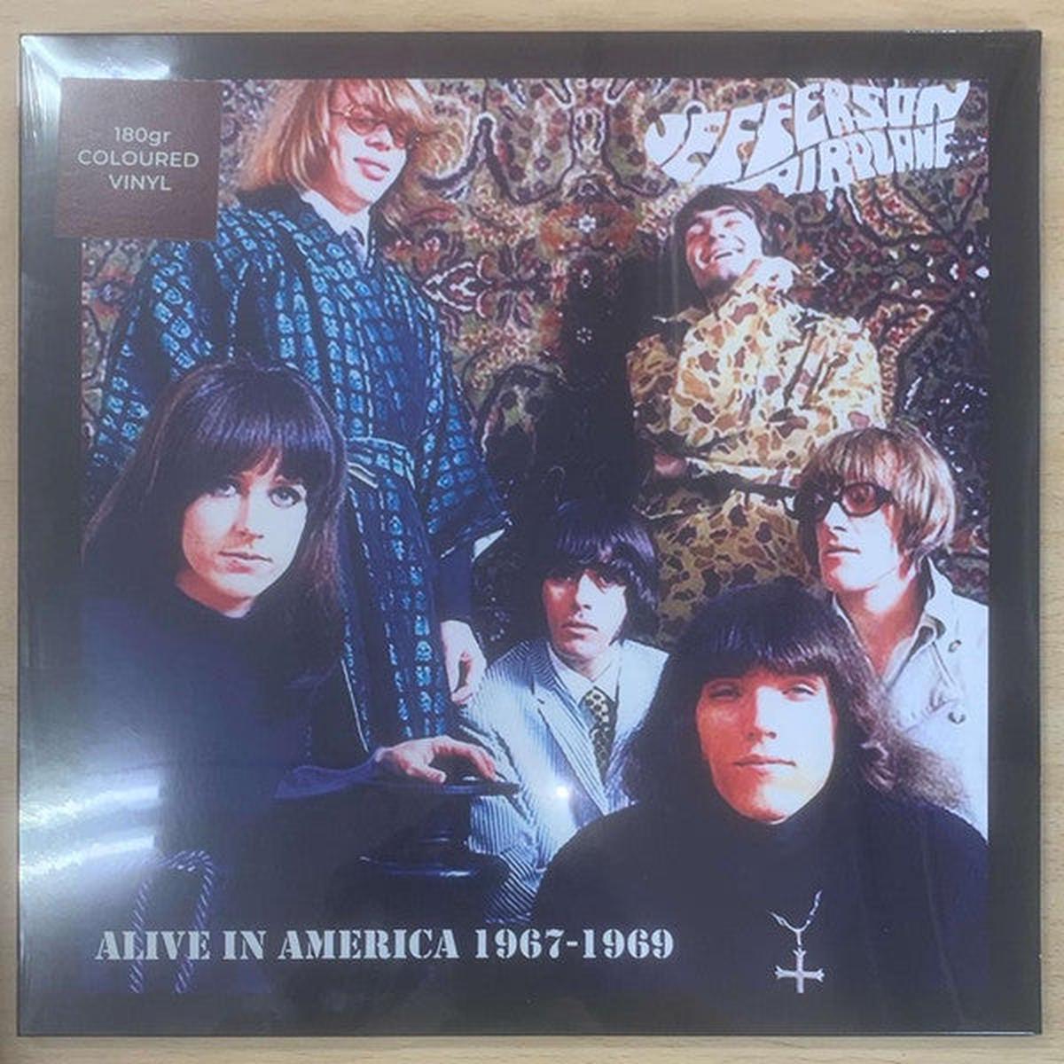 JEFFERSON AIRPLANE - ALIVE IN AMERICA 1967-1969 : 2LP ORANGE - LP