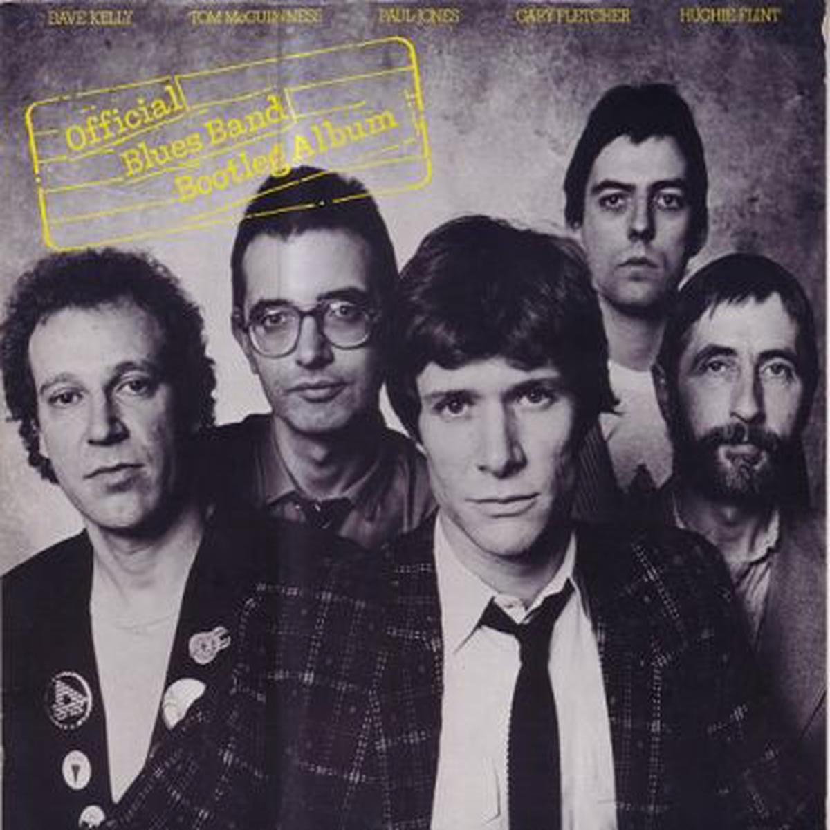 Blues Band - Official Blues Band Bootleg Album -1980 Blues Rock (vinyl)