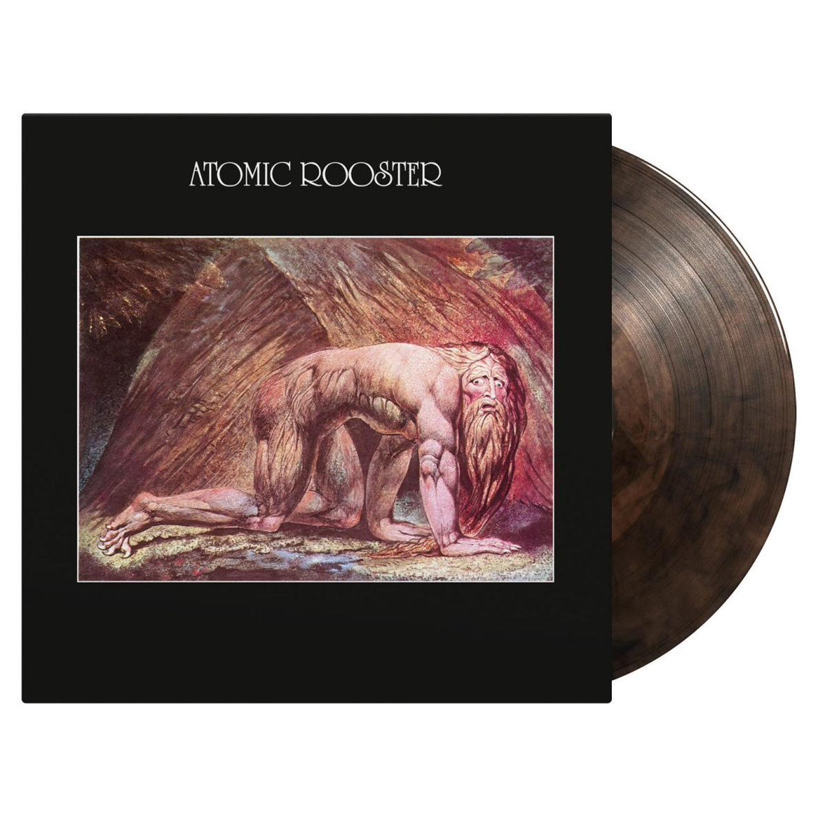 Death Walks Behind You Crystal Clear 038 Black Marbled Vinyl LP
