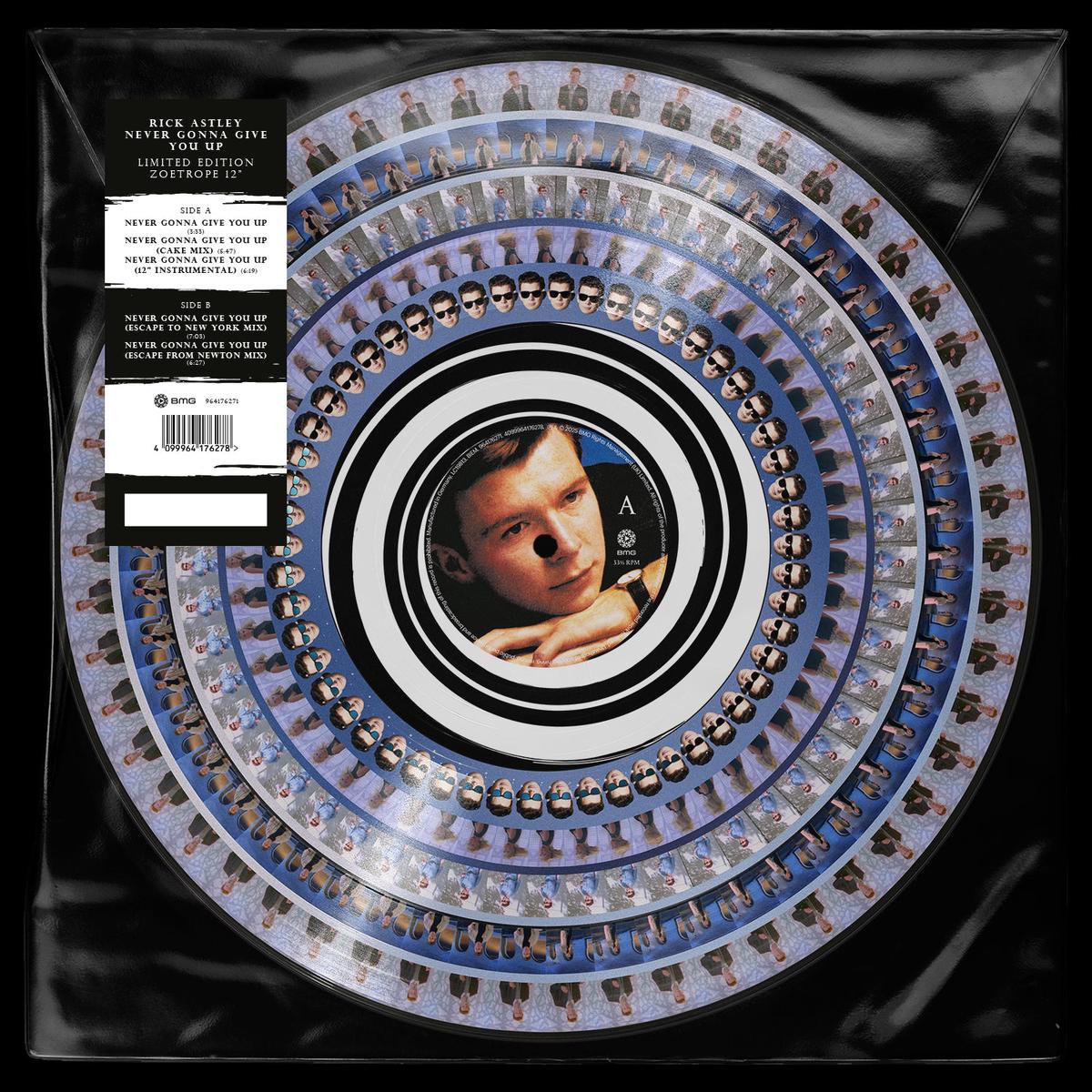 Never Gonna Give You Up: Zoetrope Vinyl LP