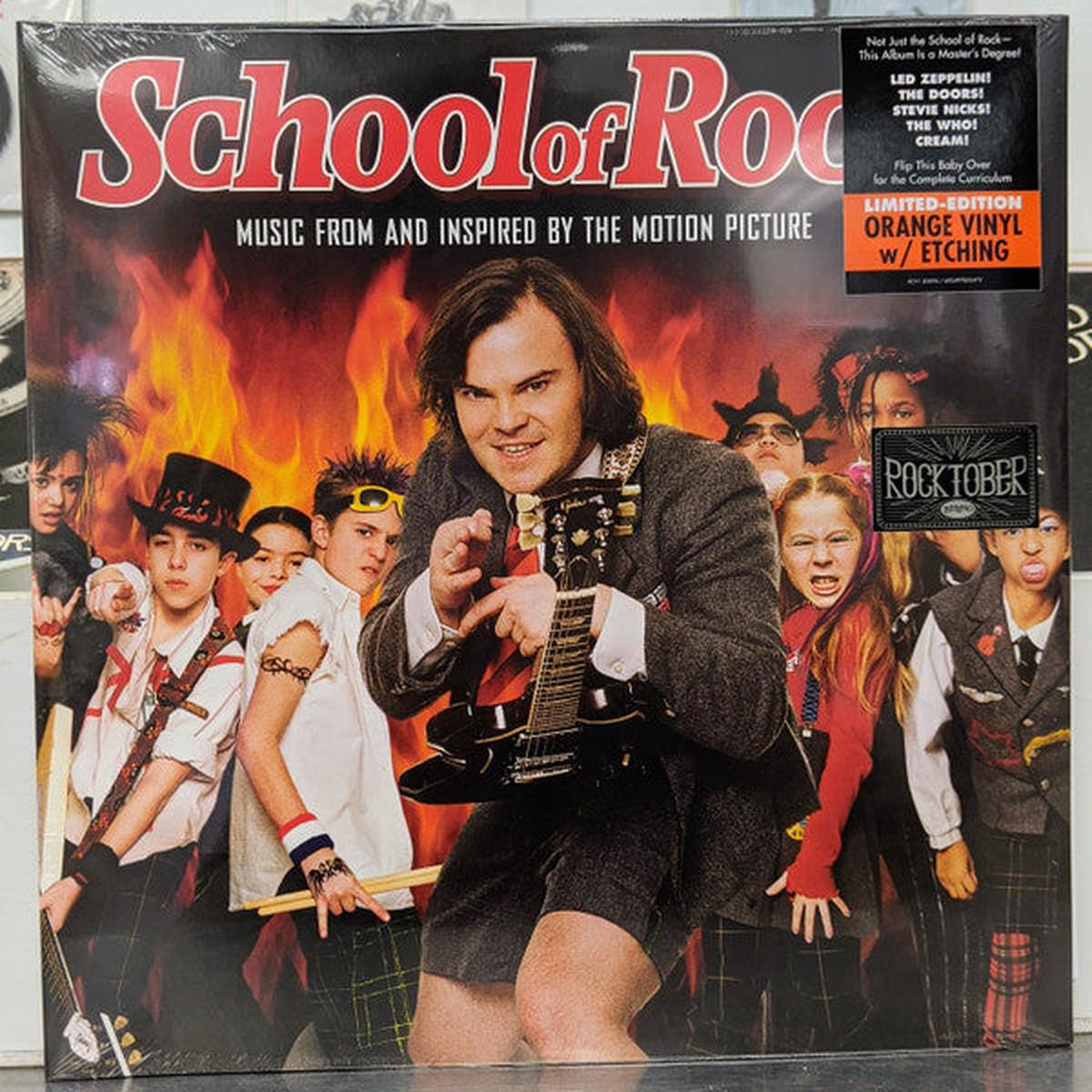 SCHOOL OF ROCK 8211 SOUNDTRACK ORANGE VINYL (2LP) 8211 LP