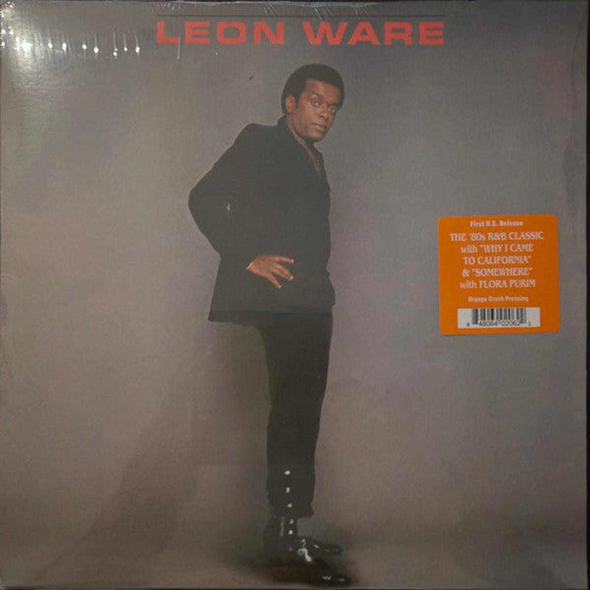 WARE LEON 8211 LEON WARE (1982) ORANGE CRUSH VINYL 8211 LP