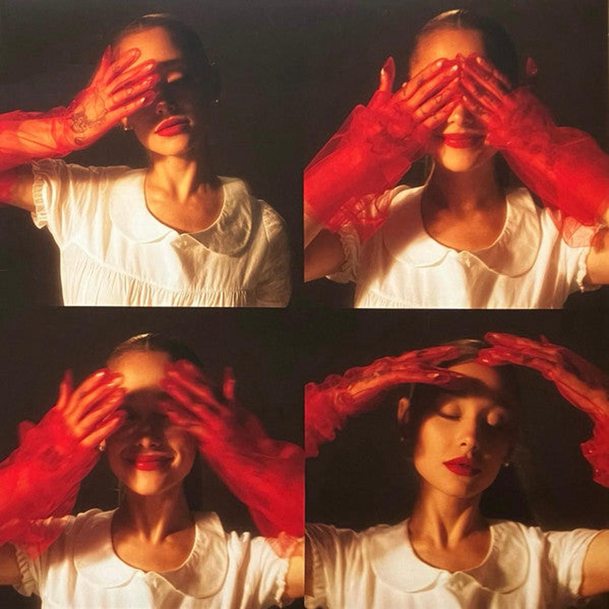 GRANDE ARIANA 8211 ETERNAL SUNSHINE TRANSLUCENT RUBY RED 8211 LP