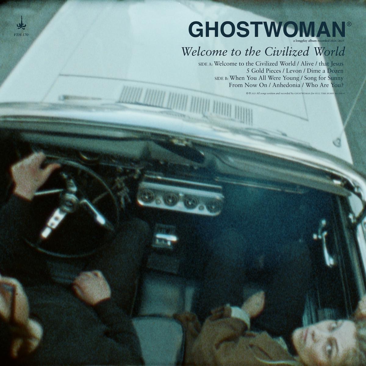 GHOSTWOMAN - Welcome to the Civilized World (Indie Exclusive Orange Vinyl) (LP)