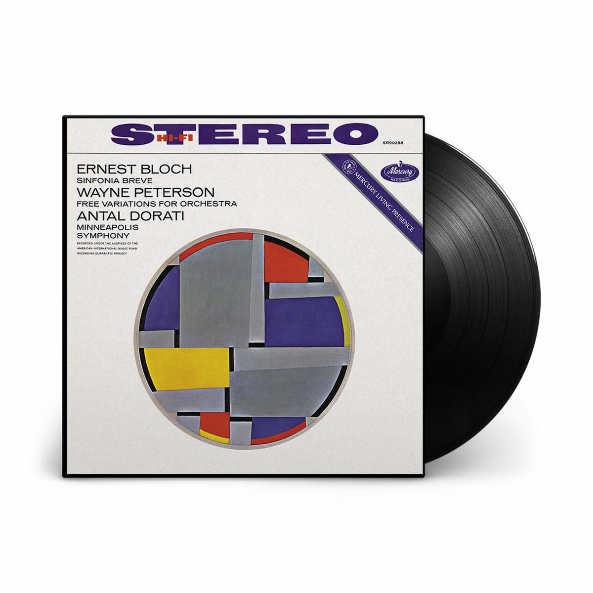 Mercury Living Presence: Bloch - Sinfonia Breve, Wayne Peterson - "Free Variations" (Half-Speed Vinyl Reissue Series)