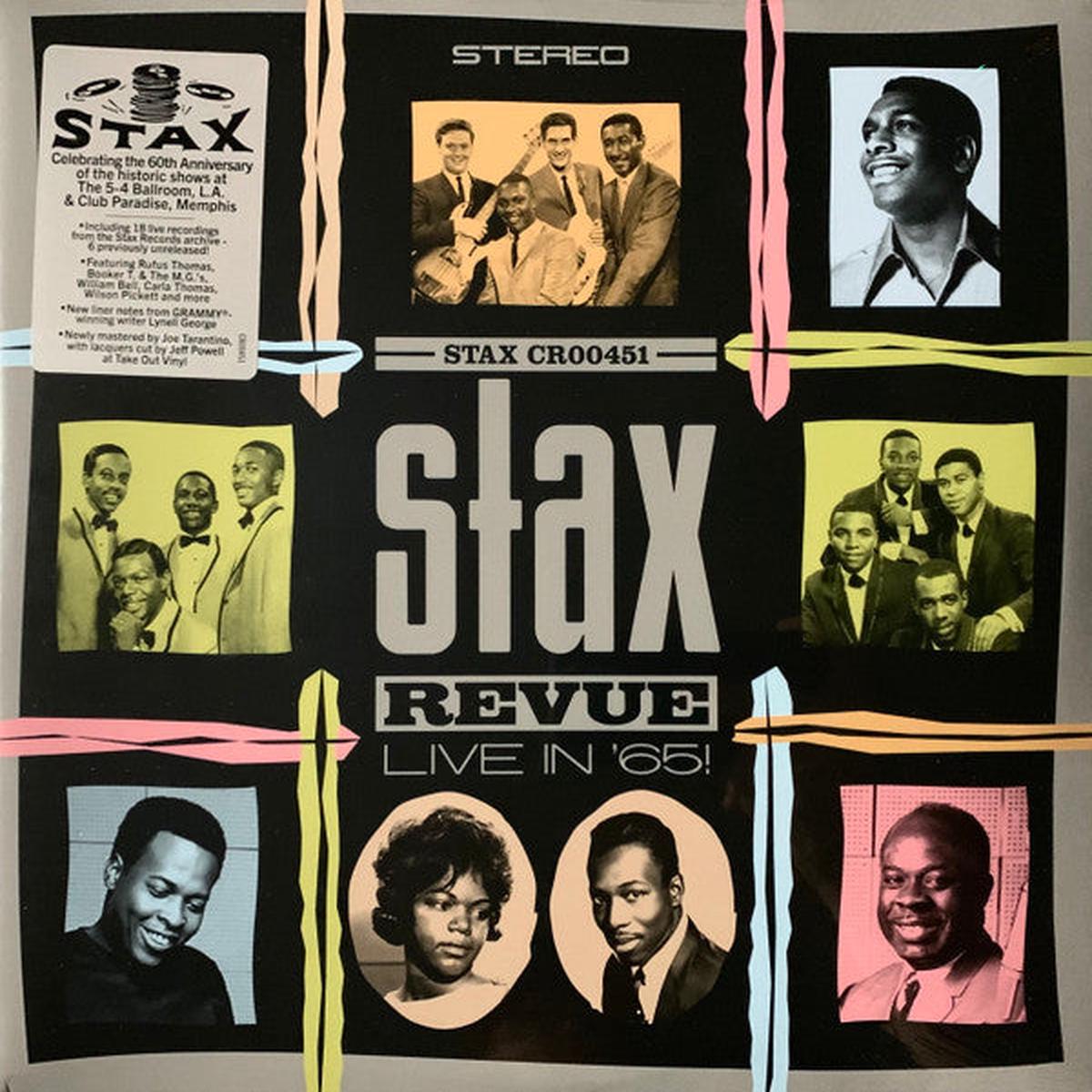 VARIOUS - STAX REVUE : LIVE IN '65! - LP