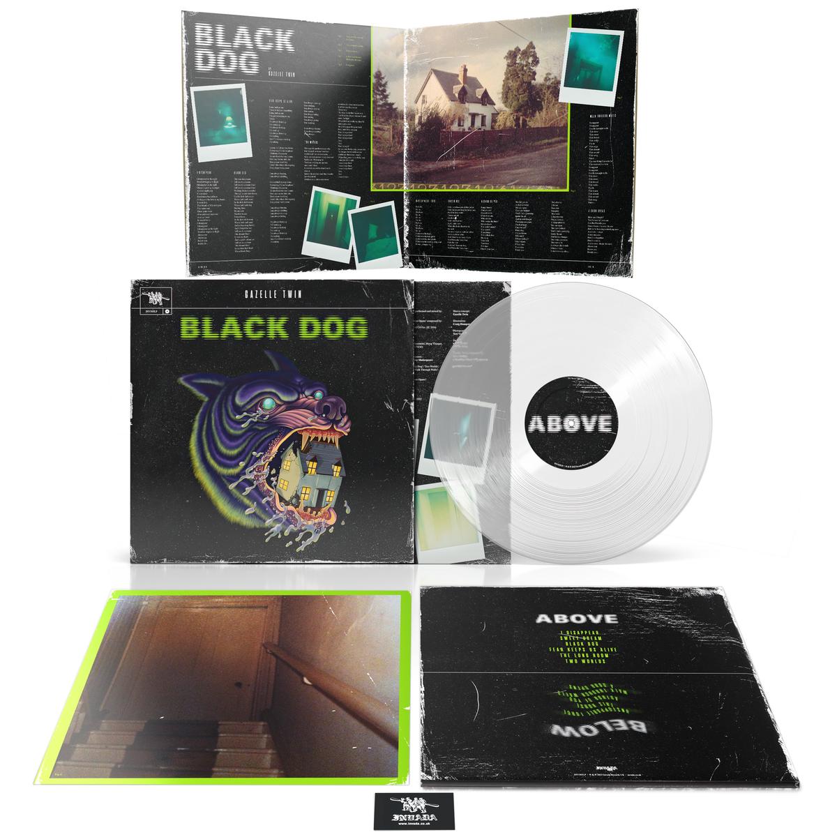 Black Dog: Limited Frosted Clear Vinyl LP