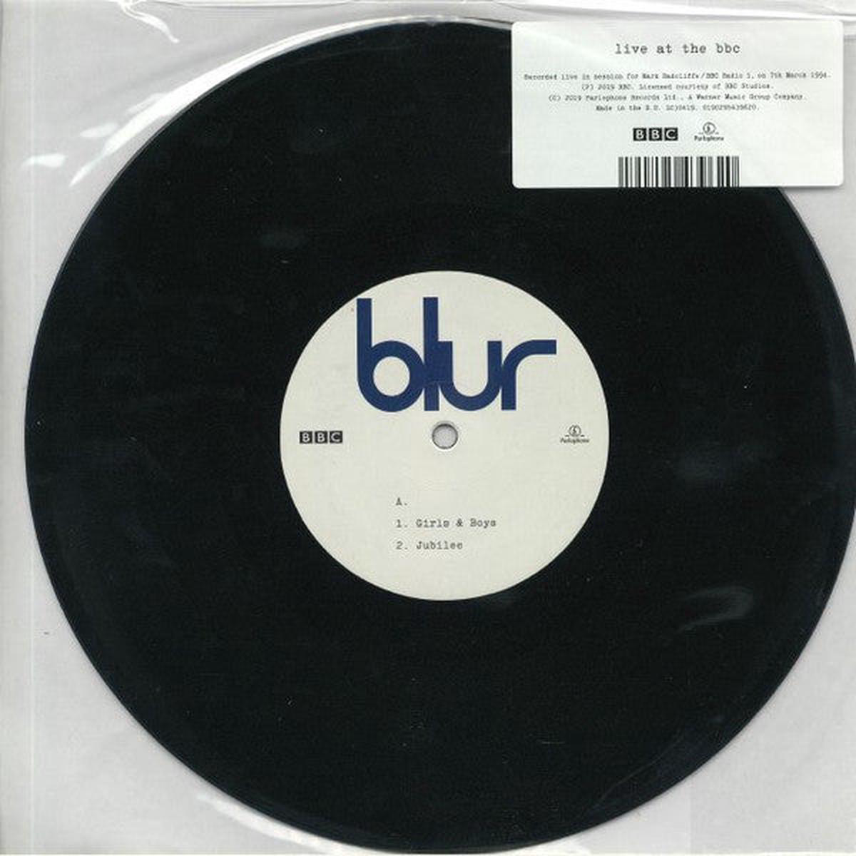 BLUR 8211 LIVE AT THE BBC 108221 SINGLE 8211 LP