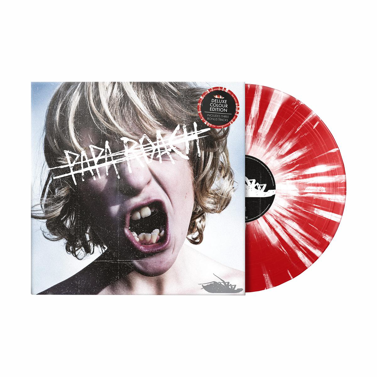 Crooked Teeth Limited Red w White Splatter Vinyl LP