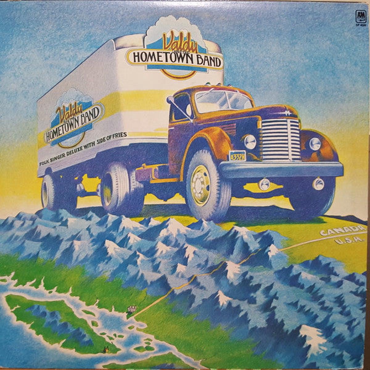 Valdy, Hometown Band Valdy And The Hometown Band 1976 Folk Rock (vinyl lp)