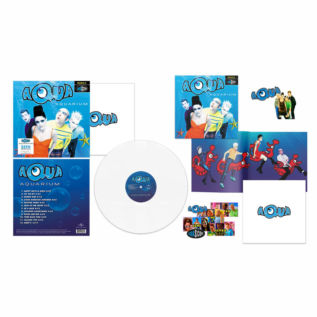 Aquarium (25th Anniversary) Limited White Vinyl LP