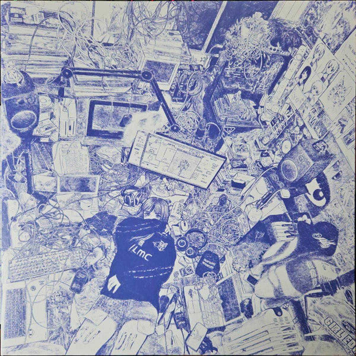 NINAJIRACHI - I LOVE MY COMPUTER : BLUE & WHITE VINYL - LP
