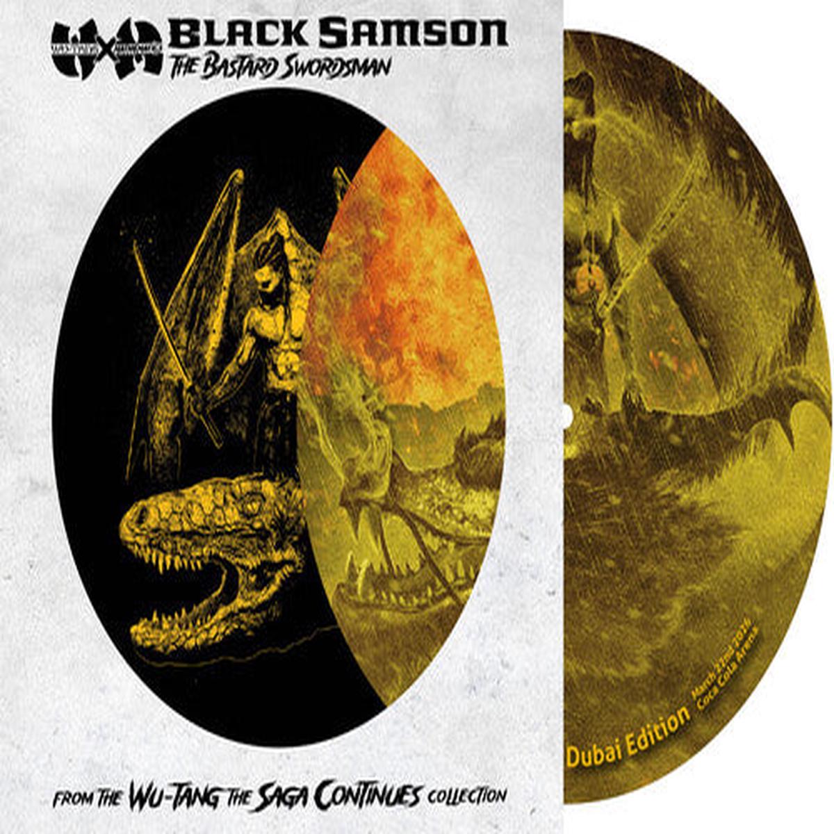 Wu-Tang Clan & DJ Mathematics: Black Samson, The Bastard Swordsman - Dubai Exclusive Picture Disc Tour Edition - VINYL LP