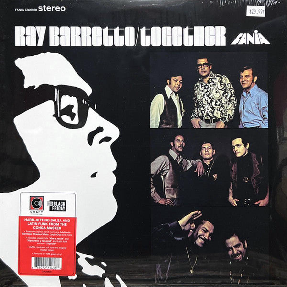 BARRETTO RAY 8211 TOGETHER 180 GRAM 8211 LP