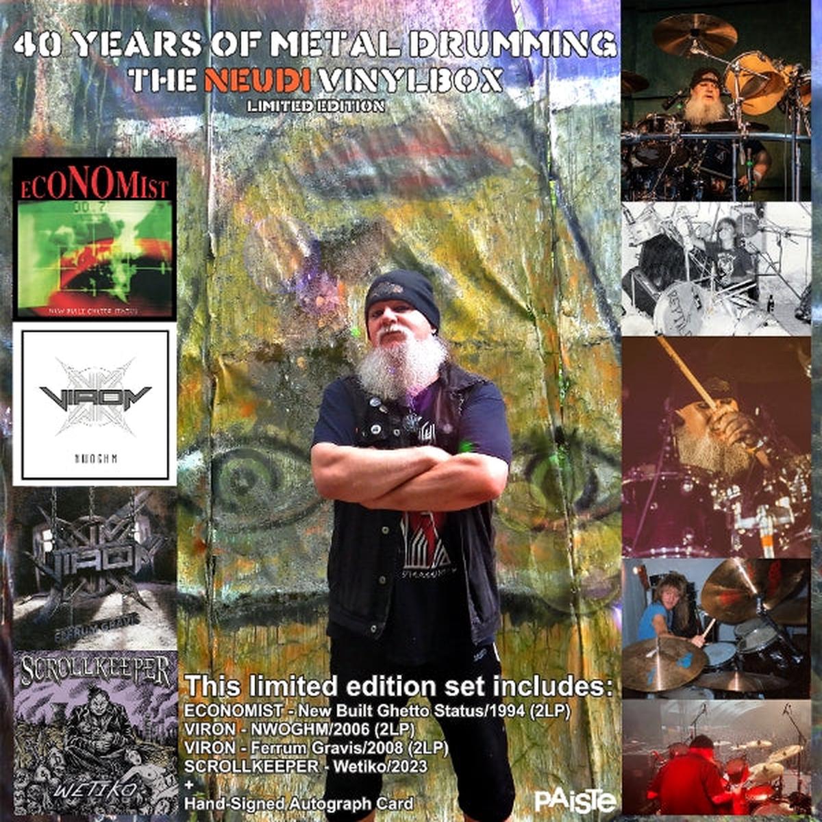 V/A - 40 Years of Metal Drumming (7 LPs)