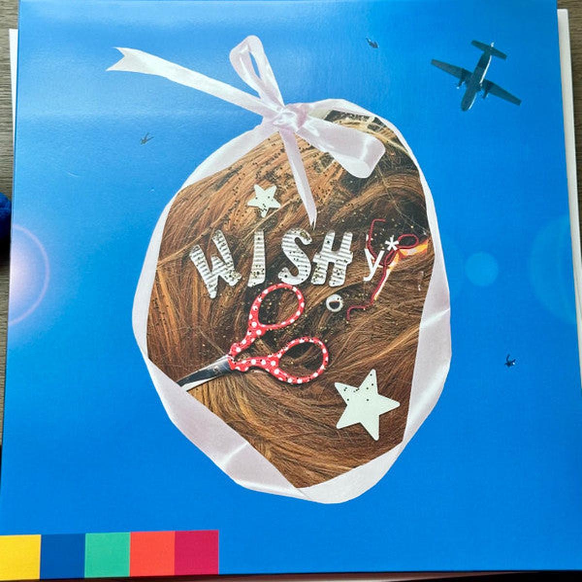 WISHY - PARADISE ON PLANET POPSTAR : BLUE VINYL - LP