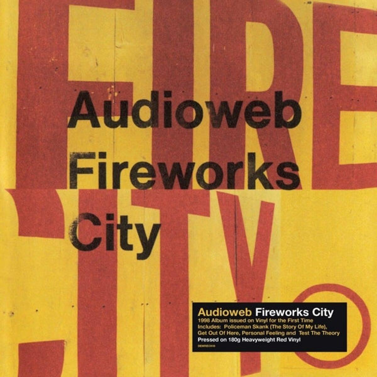 Audioweb - Fireworks City (LP)