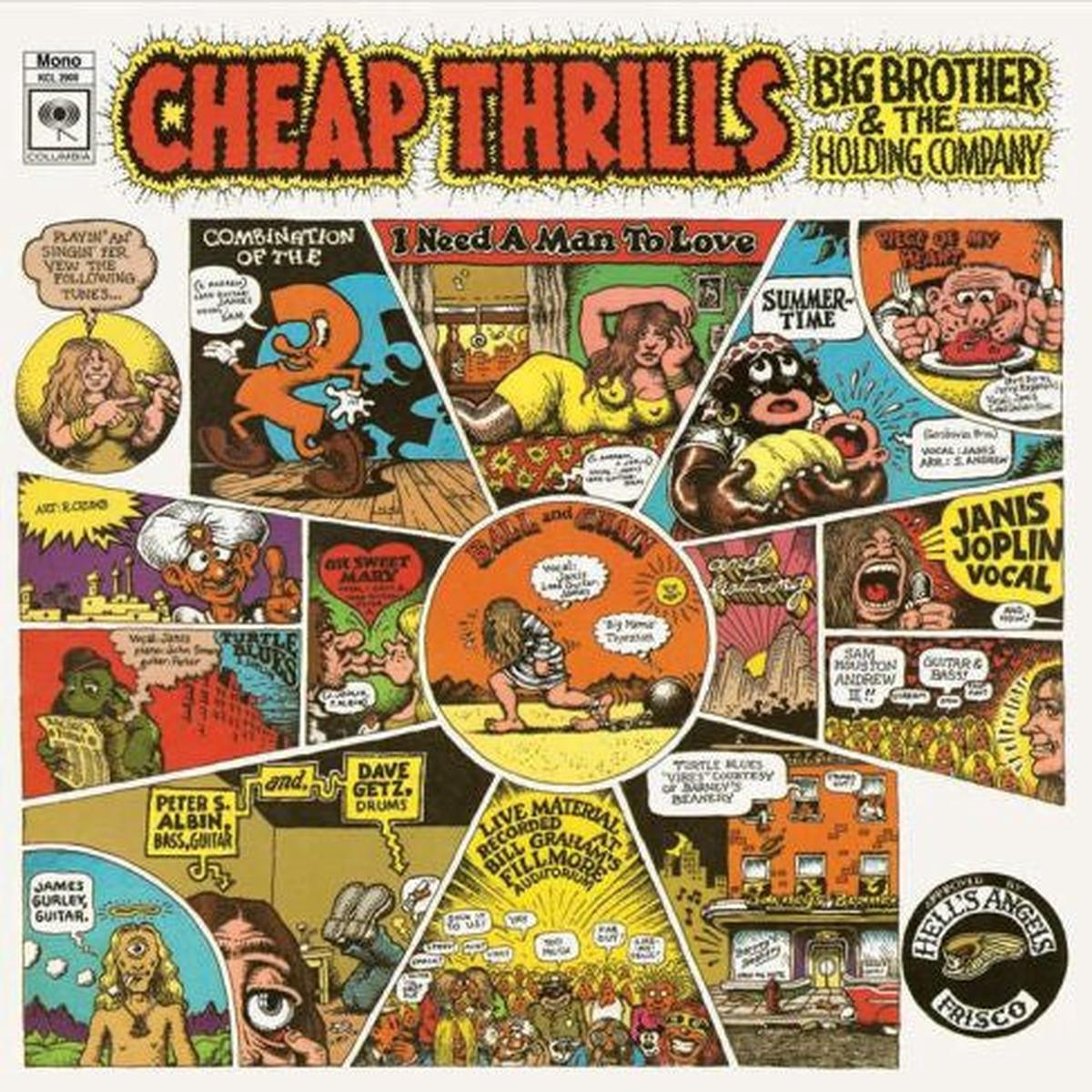 BIG BROTHER & THE HOLDING COMPANY - CHEAP THRILLS : MONO (LIMITED EDITON) - LP