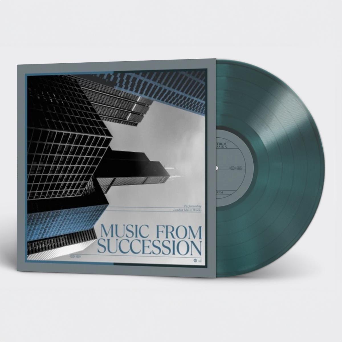 Music From Succession: Dark Green (w/ Hint of Blue) Vinyl LP