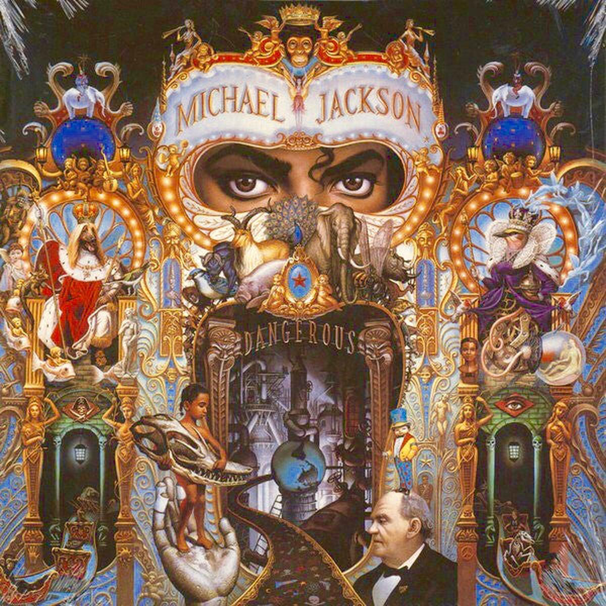 JACKSON MICHAEL 8211 DANGEROUS 2LP SONY LEGACY EDITION 8211 LP